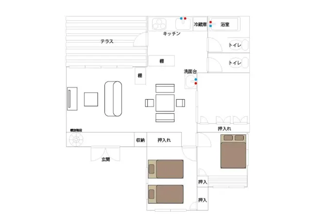 차탄 단독 숙소 최대 14명
